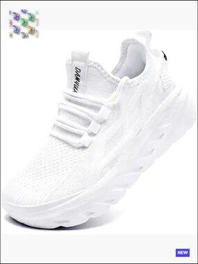 Chunky Platform Sneakers Slip On Comfortable Walking Shoes Lightweight